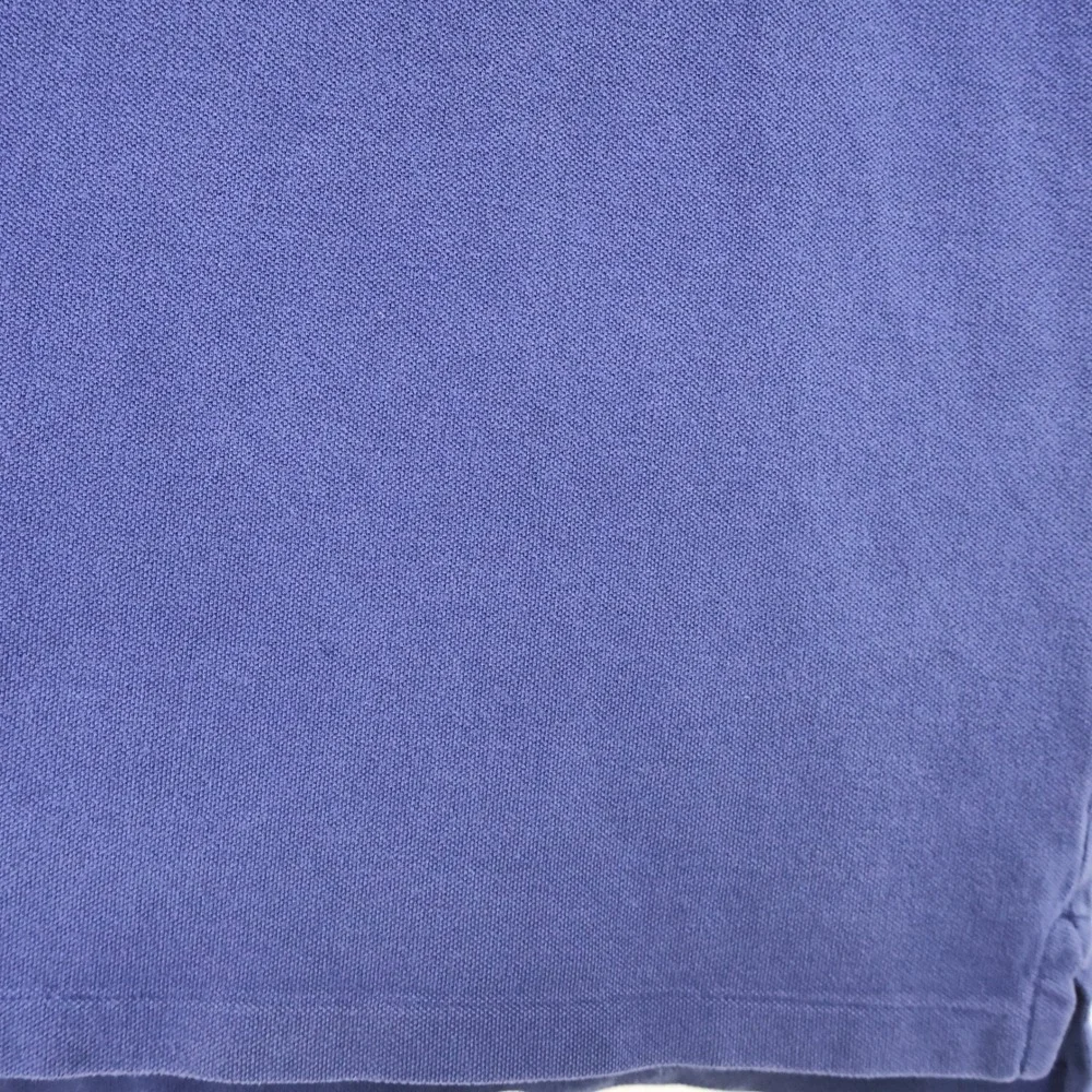 Polo Ralph Lauren Big Pony Custom Slim Fit Polo XL Navy Blue Cotton Mesh 3 Patch